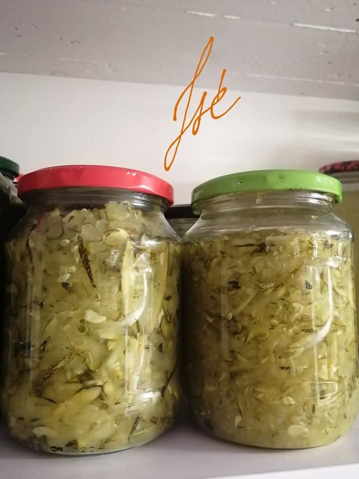 Cukkini/Tök kovászolva